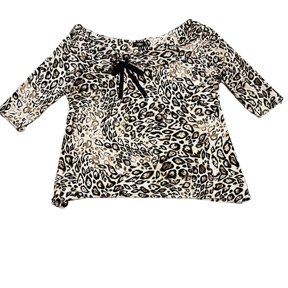 Slim Factor by Investments -Animal Print